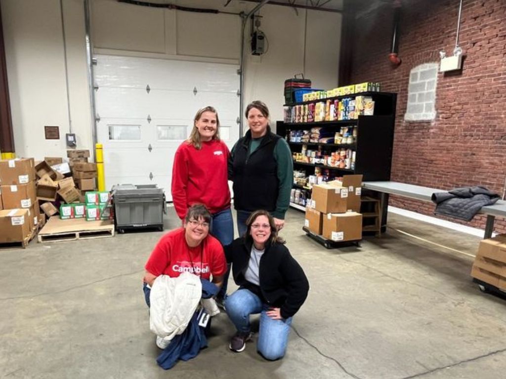 Members of the Denver HR team at the Lancaster Food Hub